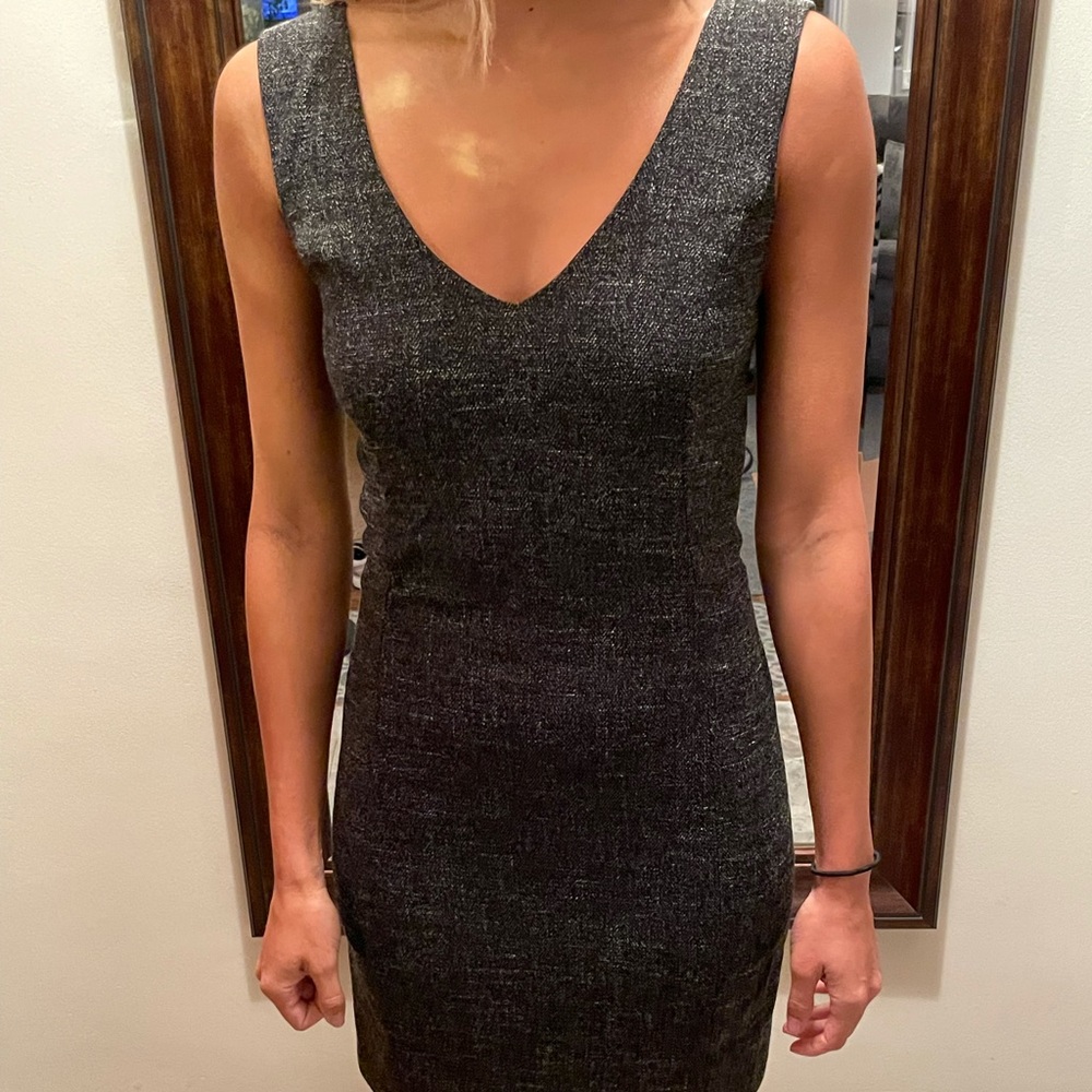 Black tweed Aqua Dress